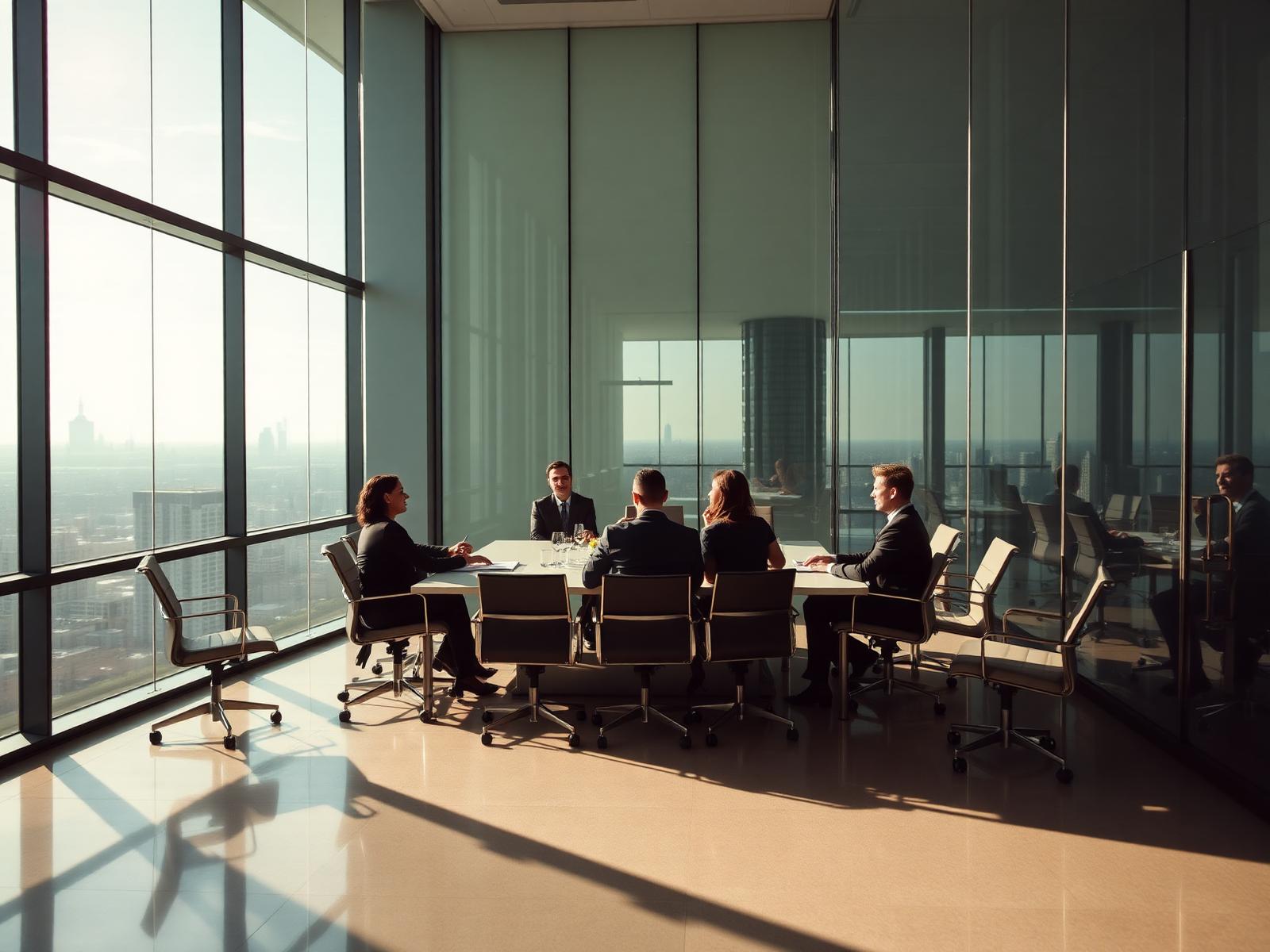 Sala de reuniones corporativa